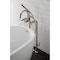 Aqua Vintage CCK8106DKL Freestanding Tub Faucet with Supply Line, Stop Valve, Polished Nickel CCK8106DKL - alternate 5